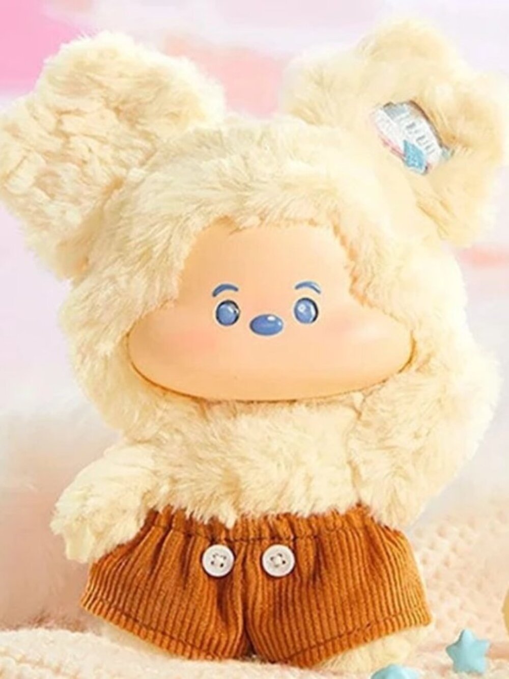 Long Track | MINISO x Disney “Mickey Mouse Head In The Clouds” Plush Keychain